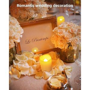 SHYMERY Set di 24 Candele LED Senza Fiamma, Candele Elettriche Tremolanti, Prodotto di Alta Qualità - Product Image 2