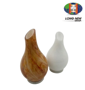โคมไฟน้ำมันหอมระเหย ABS แบบกำหนดเอง LONGNEW |   เครื่องทำความชื้นลายไม้สีดำ/น้ำเงินสำหรับโฮมออฟฟิศและห้องนอน - Product Image 2