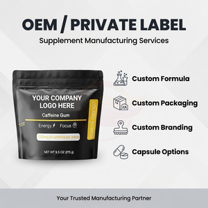 OEM Private Label Caffeine Energy <b>Gum</b> with Long Lasting Fresh Mint Flavor - Product Image 3