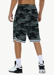 Pantalones Cortos Deportivos de Moda para Hombre, Personalizables con Logotipo, para Baloncesto, Ciclismo, Gimnasio, Malla Transpirable, Venta al Por Mayor - Product Image 3