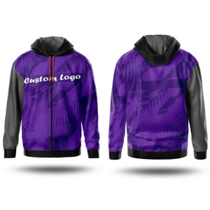 Sudaderas con Capucha de Alta Calidad, Personalizadas con Logotipo Bordado, Impresión Digital por Sublimación, Cierre de Cremallera, Unisex, Invierno, 100% Algodón Felpa - Product Image 6