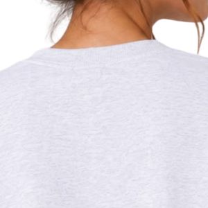 เสื้อสเวตเชิ้ตวินเทจทรงวีฟวอชสำหรับผู้หญิง ผ้าคอตตอนผสมเนื้อนุ่ม สวมใส่สบาย แขนยาว เหมาะสำหรับกิจกรรมกลางแจ้งและไลฟ์สไตล์ลำลอง - Product Image 5