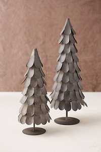 Metal <b>Christmas</b> <b>Tree</b> Decor with Star Top Modern Centerpiece for Holiday <b>Table</b> Decor - Product Image 3
