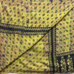 Wholesale Recycled Kantha <b>Throw</b> Double Bed Cotton <b>Quilt</b> Handmade Patchwork Vintage Boho Bedspread Blanket Home Decor Textile - Product Image 4