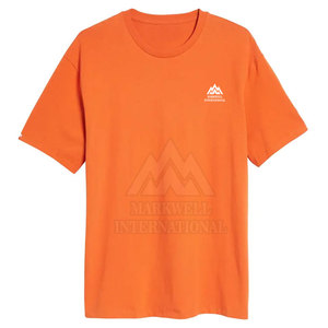 Camiseta Oversize Hecha en Pakistán, 100% Algodón, Corte Holgado, Estampada, Transpirable, para Hombre - Product Image 5