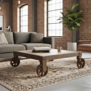 Table basse moderne en métal fabriquée à la main au design indien pour le salon commercial et industriel directement de l'Inde Mobilier de maison - Product Image 6