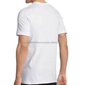 Camisetas de Hombre de Alta Calidad 100% Algodón, Nuevo Diseño, Transpirables, de Manga Corta, Estilo Casual, OEM, Logotipo Personalizado, Camisetas Sólidas para Hombre - Product Image 5