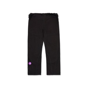 Kimono d'arts martiaux unisexe noir respirant brésilien BJJ coupe ample avec logo personnalisé Shoyorol Batch 60 440gsm 100% coton - Product Image 5