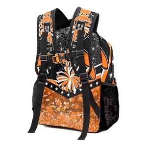 Sac à dos de cheerleading personnalisé en gros avec paillettes, sac de sport, option logo personnalisé et strass disponible - Product Image 6