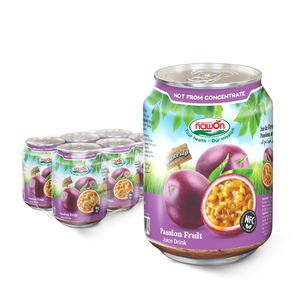 Boissons de jus de fruit de la passion en conserve personnalisables sans sucre ajouté-Nawon fabricant de boissons saines OEM ODM prix de gros - Product Image 3