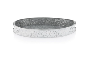 Venta al por mayor de metal galvanizado profesional de alta calidad de metal rodante bandeja de servicio de estaño personalizado para Catering y Hostelería - Product Image 2