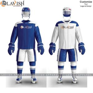 Ensembles d'uniformes de maillots courts de hockey sur glace sublimés sur mesure pour des performances optimales sur la patinoire - Product Image 6