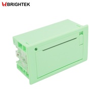 Impresora Térmica de Recibos Brightek WH-E34 Mini de 2 Pulgadas con Interfaz RS232/TTL/Paralela/USB, Papel de 58 mm, Compatible con Códigos de Barras 1D/2D