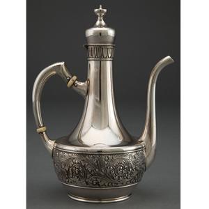 Théière et cafetière en laiton au design luxueux, design personnalisé, arts et artisanat, décoration, pot en cuivre pur, bronze rétro aux meilleurs prix - Product Image 1