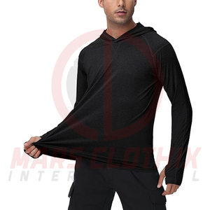 เสื้อฮู้ดดี้ตกปลาผู้ชายแบบสั่งทำขายส่ง พิมพ์ลายแบบซับลิเมชั่น สินค้ามาแรง แขนยาว - Product Image 3