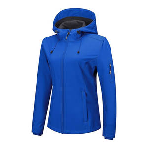 Chaqueta Softshell para Mujer con Forro Polar y Capucha, Ligera, Cortavientos, Impermeable y Aislante para Actividades al Aire Libre - Product Image 6