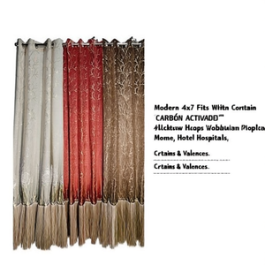 Modern 4x7 Feet Foil Velvet Window <b>Curtain</b> 4x7 Feet Pleated Embroidered Floral <b>Hooks</b> Blackout Polyester Home Hotel Hospitals - Product Image 2
