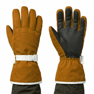 Gants de ski chauffants pour hommes, résistants au froid extrême, avec logo et design personnalisés, imperméables, pour l'hiver, mitaines de neige - Product Image 4