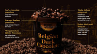 [En stock] Expédition rapide Malaisie Fabricant de chocolat halal premium en pot avec pépites d'amande Choco Crunch Dynamisez votre journée