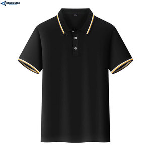 High Quality Cotton Jersey Solid for Shirt Mens Custom Embroidered Logo Anti-Wrinkle Breathable Summer Manufacturer - Product Image 3