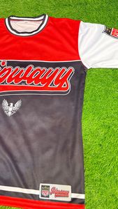 Sublimated <b>T</b> <b>Shirts</b> Custom Printed Short Sleeve Men Fashion Casual Wear <b>Polyester</b> Made Sublimation <b>T</b> <b>Shirt</b> - Product Image 3
