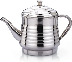 Casserole en acier inoxydable avec poignée en bois, compatible induction, faitout, casserole à lait, petit ustensile de cuisine - Product Image 4
