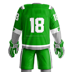 Uniformes de Hockey sobre Hielo con Logotipo Personalizado OEM, Precio al por Mayor, Camisetas Deportivas de Poliéster Transpirable de Alta Calidad, Transferencia Térmica - Product Image 6