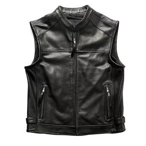 Veste en cuir de vachette pour homme de qualité supérieure à prix raisonnable, nouveau design tendance, veste en cuir pour motard pour homme pour adulte - Product Image 1