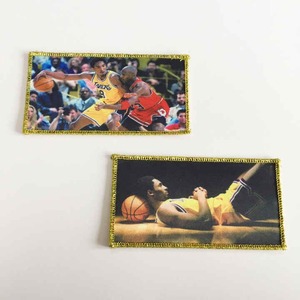 <b>Top</b> Custom Sublimated Nonwoven Felt Iron-On Patch Sew Heat Transfer Printed Embroidery 3D Flower Number <b>Rose</b> Lace Applique 2025 - Product Image 2