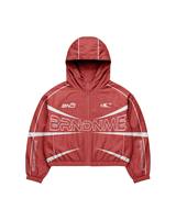 Conjunto Deportivo Personalizado de 2 Piezas, Chaqueta Cortavientos Reflectante 3M, Sudadera con Capucha y Pantalones Deportivos de Nailon