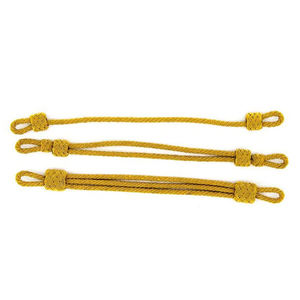 Cordon de casquette en soie sur mesure, cordon de casquette en fil d'or, cordons de casquette uniforme fabriqués au Pakistan - Product Image 3
