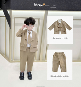 Ensembles de mode de couleur unie de qualité supérieure pour messieurs, vêtements d'hiver pour bébés et garçons, costume formel pour mariage, fête et anniversaire - Product Image 1