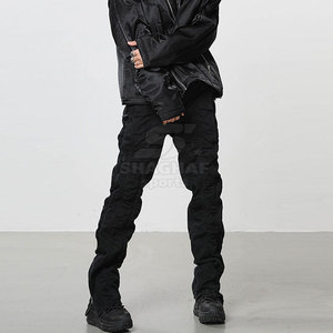 Jean Pantalon en denim délavé moderne pour homme, coupe confortable, idéal pour la mode - Product Image 2