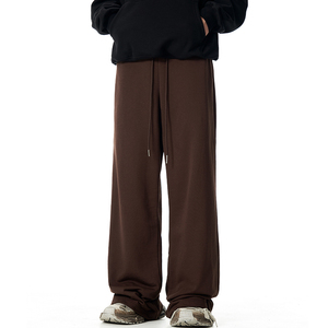 Pantalon de survêtement sport décontracté en coton pour homme, style streetwear, coupe ample, vente en gros, commande en gros, usine de vêtements - Product Image 1