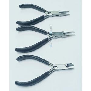 Pince à boucles professionnelle de précision multi-tailles 1,5 mm 2,25 mm 3 mm pour la fabrication de bijoux OEM par zetomed pro - Product Image 5