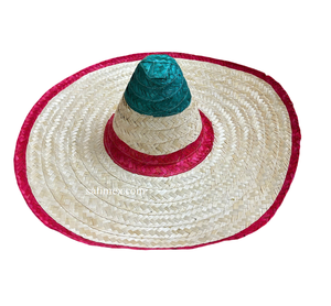 Chapeau Sombrero Mexicain à Large Bord Multicolore en Paille pour Adultes – Idéal pour Tenues Décontractées et Fêtes – Directement de l'Usine au Vietnam - Product Image 2