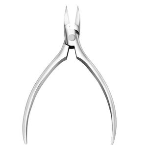 Coupe-ongles professionnel en acier inoxydable, pointe plate, portable, ouverture large pour les soins des doigts, usage adulte, style simple - Product Image 5