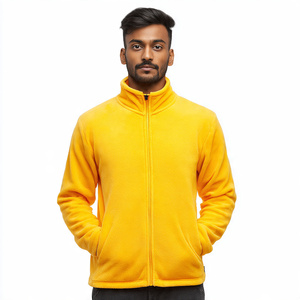 Veste polaire d'extérieur pour homme, style streetwear hiver, col montant - Product Image 3