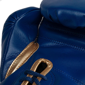 Gants de boxe professionnels en cuir synthétique résistant, anti-humidité, avec sangle de poignet réglable pour l'entraînement et le sparring - Product Image 6