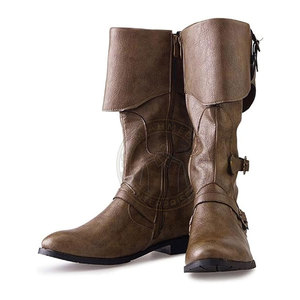 Botas Medievales de Cuero Tradicionales - Duraderas, Ligeras, Ecológicas, Personalizables en Talla y Color, Interior Suave y Comodidad Duradera - Product Image 3