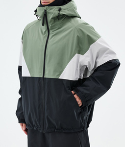 Chaqueta de Esquí y Snowboard 2026, Diseño Personalizado con Paneles Blancos y Negros, Impermeable, Transpirable y Resistente al Viento, Proveedor de Ropa de Esquí para Invierno - Product Image 3