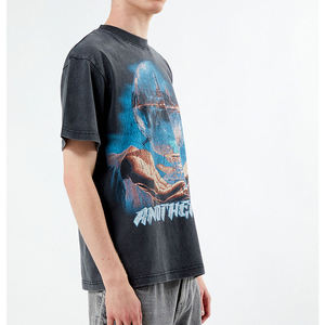 เสื้อแขนยาวผ้าฝ้าย/ใยไผ่คุณภาพสูง หนานุ่ม ไซส์ใหญ่ พิมพ์ลายวินเทจ ระบายอากาศได้ดี เป็นมิตรกับสิ่งแวดล้อม ราคาโรงงาน - Product Image 3