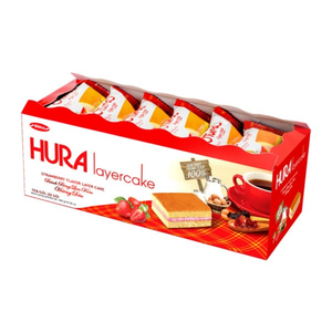 Wholesale Hura Demi <b>Strawberry</b> Layer Cake 300g Soft <b>Strawberry</b> Sponge Cake Competitive Price Export - Product Image 1
