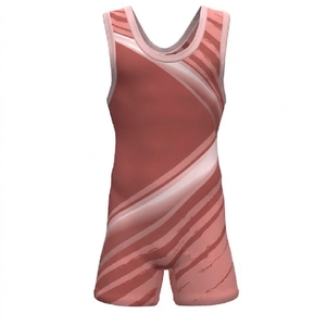 2026 Men's Custom Digital Print Front Logo Quick Dry Lightweight Stretch Breathable Durable Wrestling <b>Singlet</b> - Product Image 2