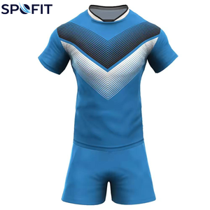 Uniformes de Rugby de Última Moda en Oferta, Conjunto de Camiseta Sublimada Transpirable para Hombre, 100% Poliéster, Ropa Deportiva Antibacteriana - Product Image 1