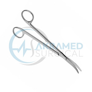 Tijeras de Disección Vascular Jorgenson Satinsky de Acero Inoxidable, Instrumento de Cirugía General, CE ISO, Reutilizables, Curvas - Product Image 6