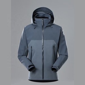 Manufacturers Custom Print Logo <b>Camping</b> Mountaineering Soft Shell Full Zipper Jackets <b>Windbreakers</b> Running Gym Snowboard Jackets - Product Image 4