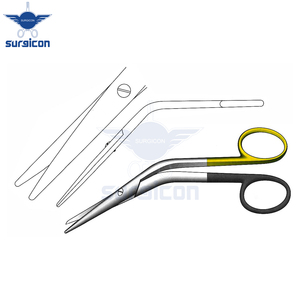 Ciseaux chirurgicaux de précision Cottle 16 cm / 6-1/4 pouces à lame dentelée Super Cut TC - Product Image 4