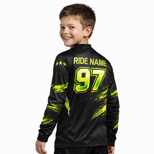 เสื้อเจอร์ซีย์โมโตครอส MX พิมพ์ลายตามสั่งสำหรับผู้ใหญ่ แขนยาว สำหรับแข่งรถ ATV มอเตอร์ไซค์ กีฬา แห้งเร็ว ระบายอากาศได้ดี - Product Image 4