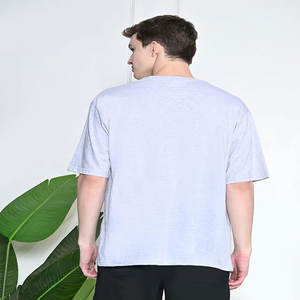 100% coton hommes T-Shirt motif solide personnalisé marque Logo imprimé grande taille personnalisé blanc t-shirt pour hommes de haute qualité - Product Image 3